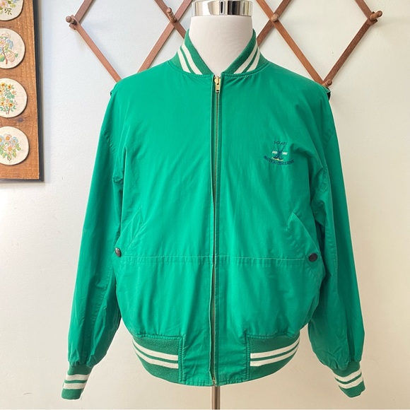 Nautica Vintage 90s Reversible Bomber Jacket - Picture 1 of 16